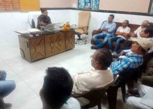 सिवनी मालवा नवागत एसडीएम विजय राय ने की पहली प्रेस कॉन्फ्रेंस, नरवाई प्रबंधन पर दी सख्त हिदायतें