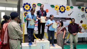 सिवनी मालवा की छात्रा न्याशा रघुवंशी ने रीजनल टेबल टेनिस प्रतियोगिता इंदौर में जीता गोल्ड मेडल